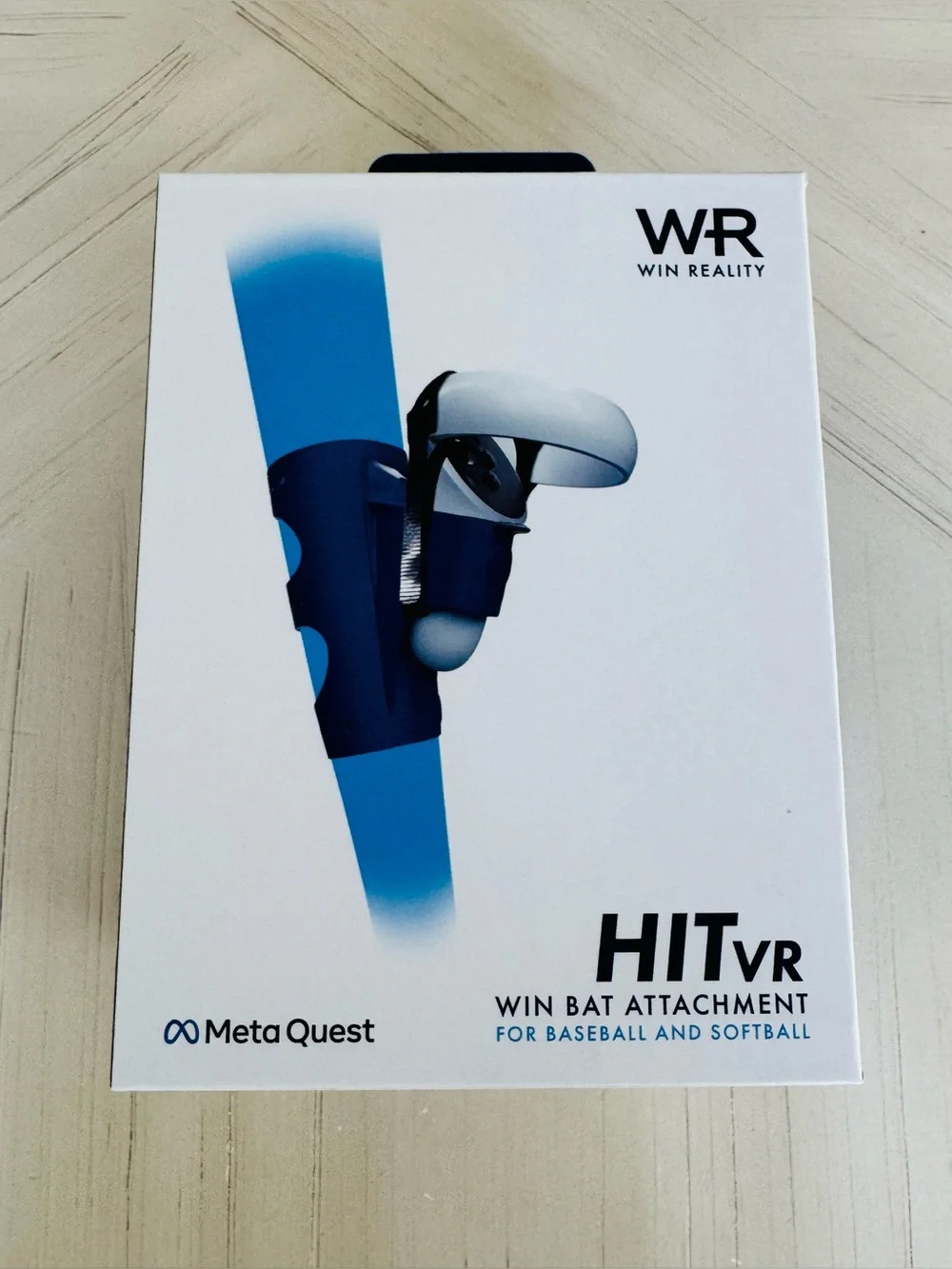 WIN Reality HIT VR WIN Bat Attachment for Meta Quest — Baseball & Softball